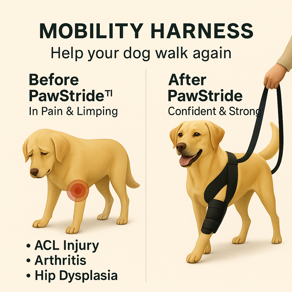 PawStride™ Mobility Harness